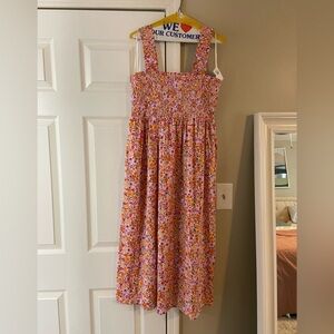 NWT old navy floral midi dress